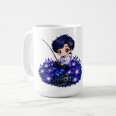 Mug Kawaii Zodiac Neos Verseau (Devant gauche)