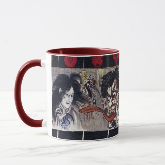 Mug kawanabe Kyosai, Yohkai (Gauche)
