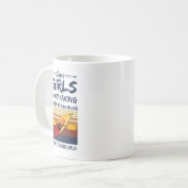 Mug Kayak - Certaines filles vont Kayak et boire trop (Devant gauche)