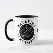 Mug Kayak est ma thérapie (Gauche)