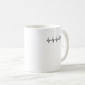 Mug Kayak Heartbeat (Devant droit)