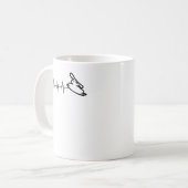Mug Kayak Heartbeat (Devant gauche)