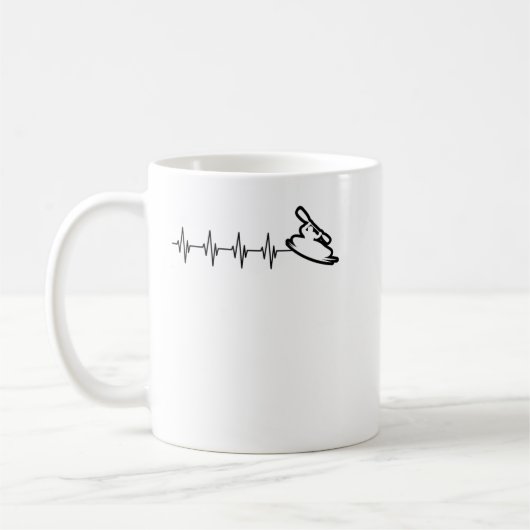 Mug Kayak Heartbeat (Gauche)