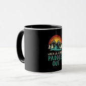 Mug Kayak nature rétro (Devant gauche)