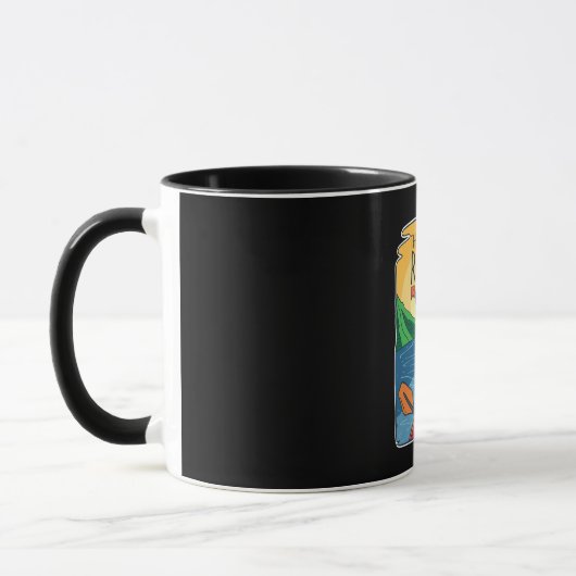 Mug Kayak - River Appelle Et Je Dois Y Aller (Gauche)