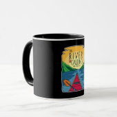 Mug Kayak - River Appelle Et Je Dois Y Aller (Devant gauche)