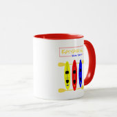 Mug Kayak Sports nautiques Graphique à thème (Devant droit)