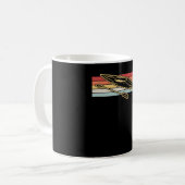 Mug Kayaking Canoë Retro (Devant gauche)