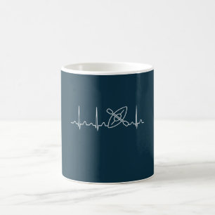 Mug Kayaking Heartbeat