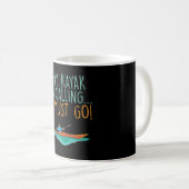 Mug Kayaking Kayak cadeau (Devant droit)