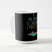 Mug Kayaking Kayak cadeau (Devant gauche)