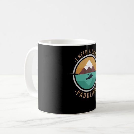 Mug Kayaking Kayak Paddle (Devant gauche)