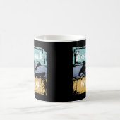 Mug Kayaking Tee - Vintage Retro Kayak (Centre)