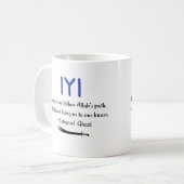 Mug Kayi Ertugrul Ghazi Citation sur le chemin (Devant gauche)