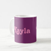 Mug Kayla (Devant gauche)