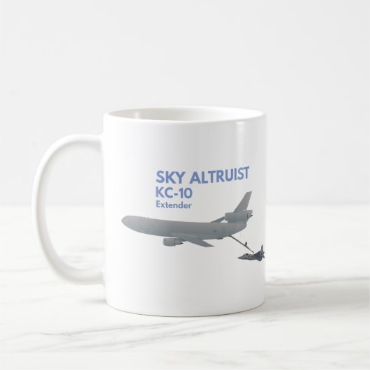 Mug KC-10 Rechargement d'avion (Gauche)