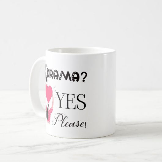 Mug Kdrama ? Oui, S'Il Vous Plaît ! -Mug (Devant gauche)