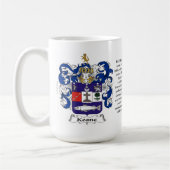 Mug Keane, l'origine, la signification et la crête (Gauche)