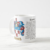 Mug Kearney, l'origine, la signification et la crête (Devant gauche)
