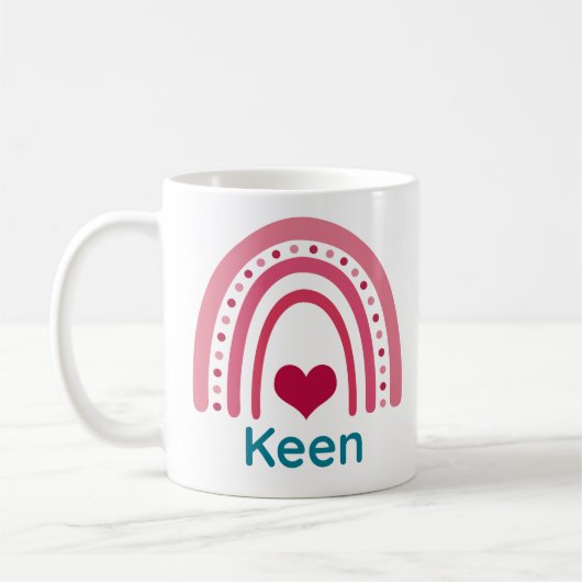 Mug Keen Viva Magenta Boho Arc-en-ciel (Gauche)