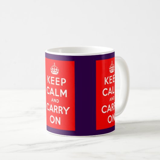 Mug Keep Calm (Devant droit)
