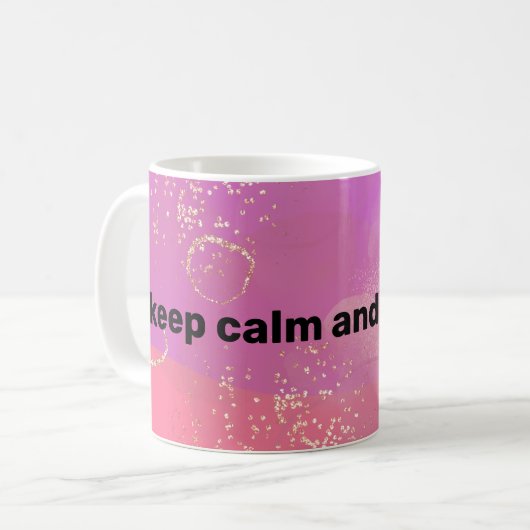 Mug keep calm and be brave (Devant gauche)
