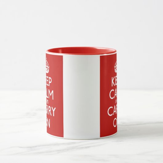 Mug Keep Calm and Carry (Centre)