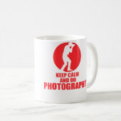 Mug Keep Calm And Do Photography (Devant droit)