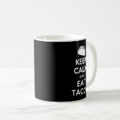 Mug Keep Calm And Eat Tacos T-Shirt Christmas (Devant droit)