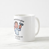 Mug Keep calm and fix the fracture TRAUMATOLOGIST MD (Devant droit)