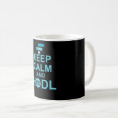 Mug Keep Calm And Hodl FTX coin (Devant droit)