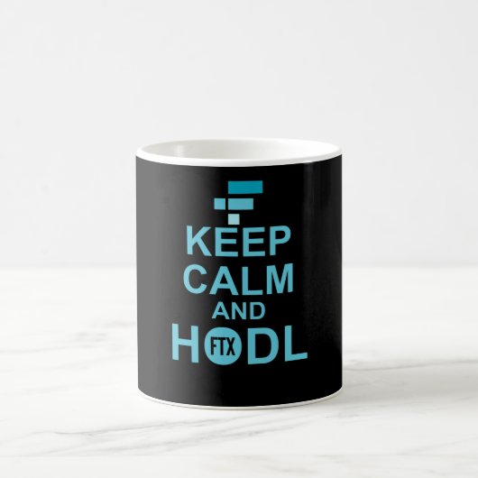 Mug Keep Calm And Hodl FTX coin (Centre)
