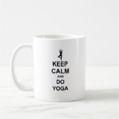 Mug keep Calm and JO Yoga (Gauche)