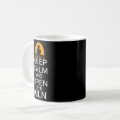 Mug Keep Calm And Open The Kiln - Pottery Ceramic Cera (Devant gauche)