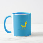 Mug Keep Calm and Paddle On Cute Motivational Ducks (Gauche)