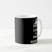 Mug Keep Calm And Pray Harder  (Devant droit)