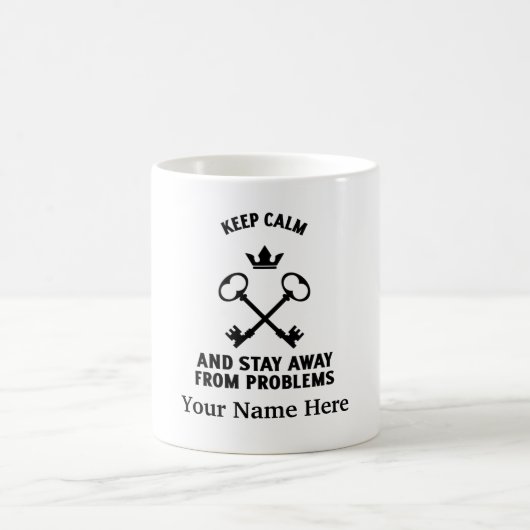Mug Keep calm and stay away from (Centre)