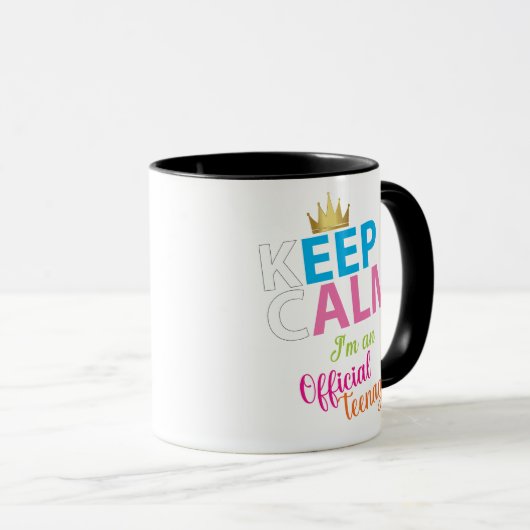 Mug Keep Calm Birthday (Devant droit)