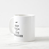 Mug KEEP CALM et LOVE TENNESSEE (Devant gauche)