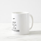 Mug KEEP CALM et LOVE TENNESSEE (Devant droit)