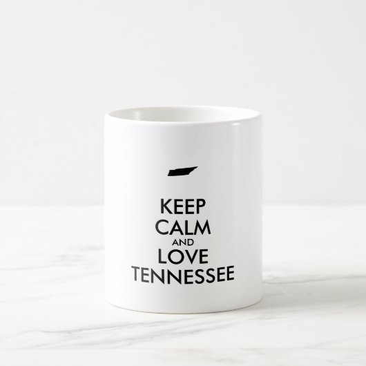 Mug KEEP CALM et LOVE TENNESSEE (Centre)