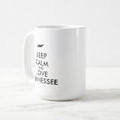 Mug KEEP CALM et LOVE TENNESSEE (Devant gauche)