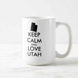 Mug KEEP CALM et LOVE UTAH
