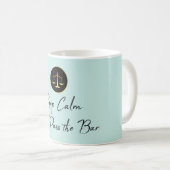 Mug Keep calm. Passez la barre. (Devant droit)