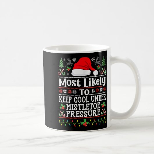 Mug Keep Cool Under Mistletoe Pressure - Christmas Chi (Droite)
