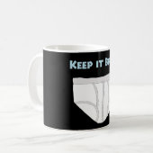 Mug Keep it Brief (Devant gauche)