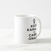 Mug Keep Kamala et Carry Onala (Devant droit)