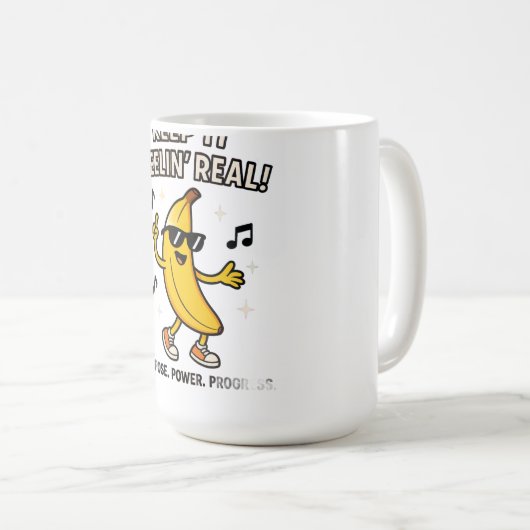 Mug Keep Peelin  Cloth Napkin (Devant droit)