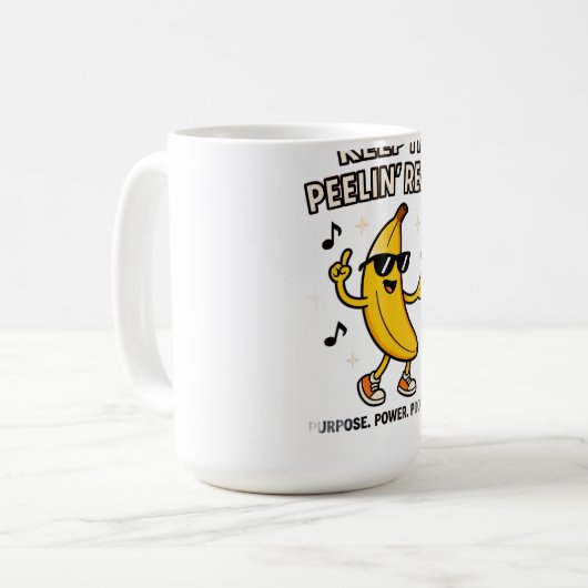 Mug Keep Peelin  Cloth Napkin (Devant gauche)