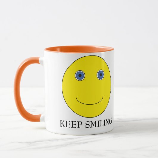 Mug Keep smiling (Gauche)